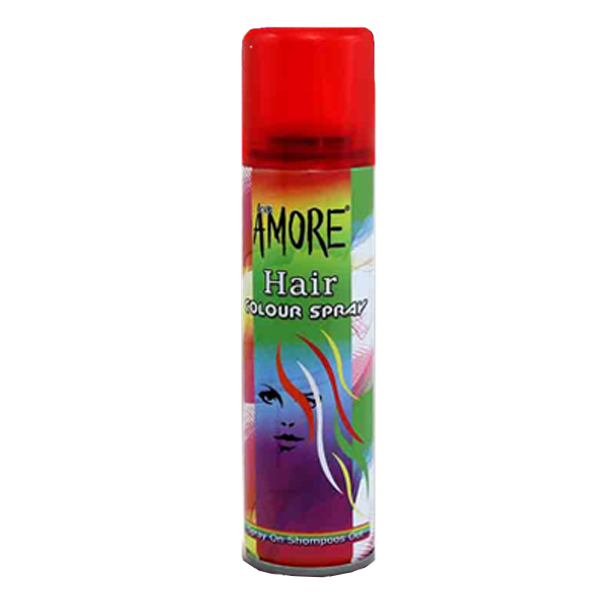 اسپری کانسیلر مو سورا آمور مدل fire red حجم 150میل