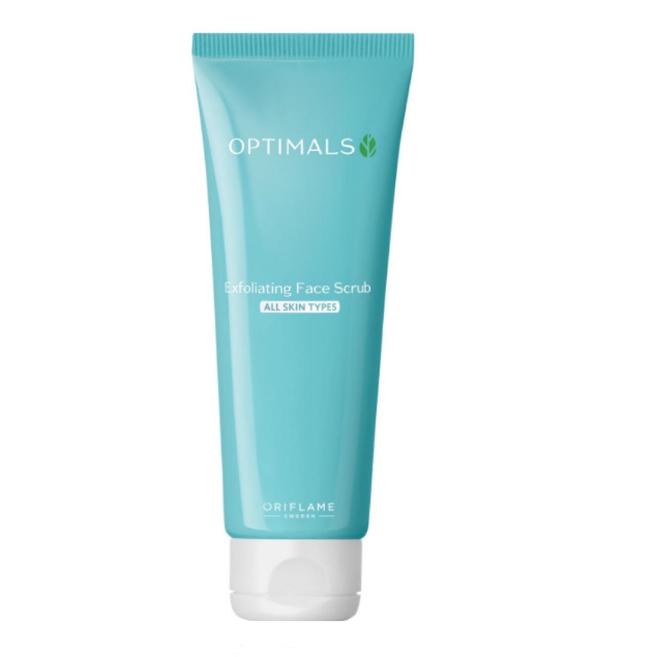 اسکراب صورت اوریفلیم مدل optimals exfoliating حجم 75 میلی لیتر