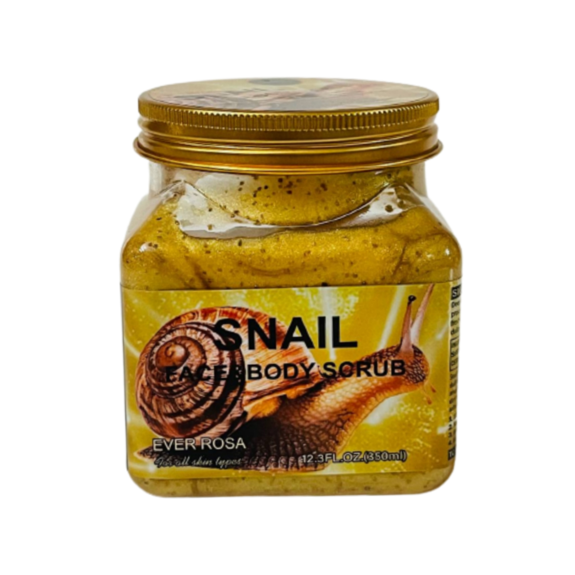 اسکراب لایه بردار بدن اور رزا مدل snail حجم 350 میلی لیتر