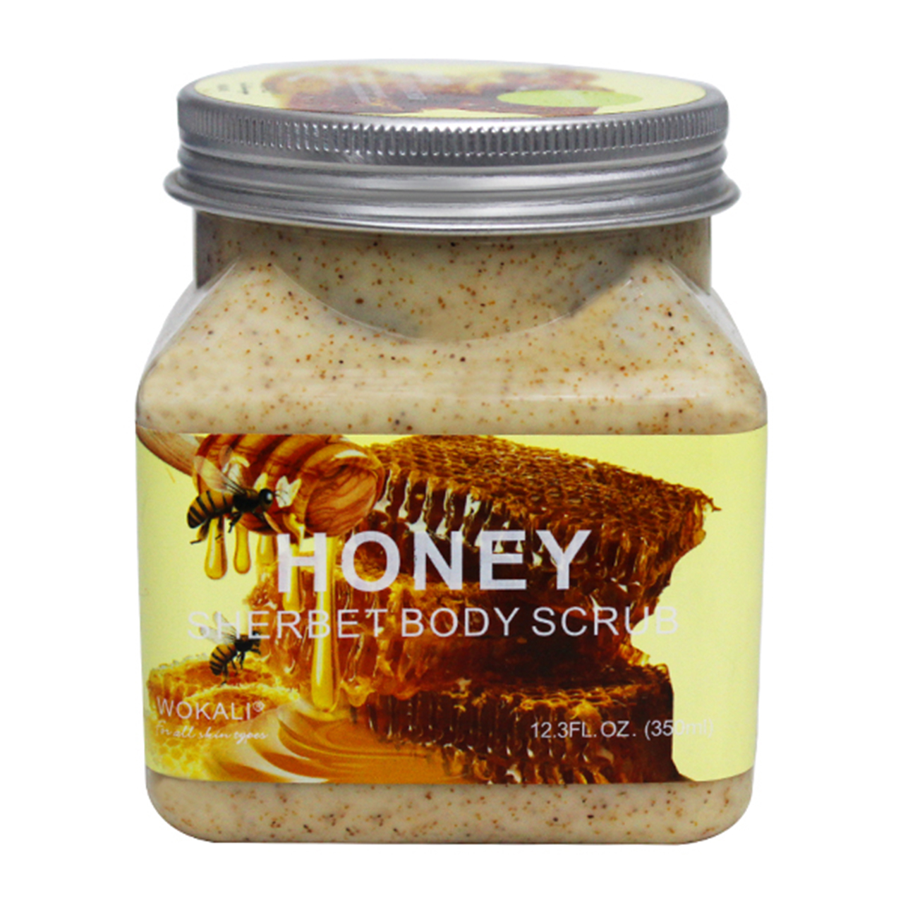 اسکراب لایه بردار وکالی مدل honey حجم 350 میلی لیتر