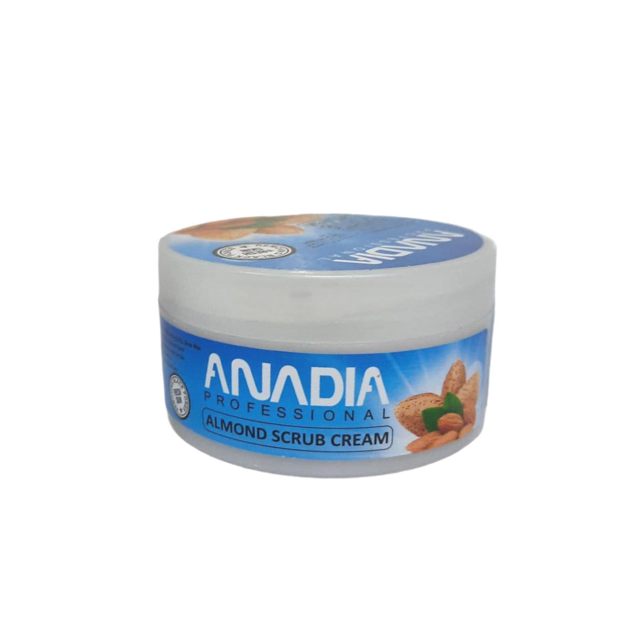 اسکراب لایه بردار پوست آنادیا مدل almond حجم 250 میلی لیتر