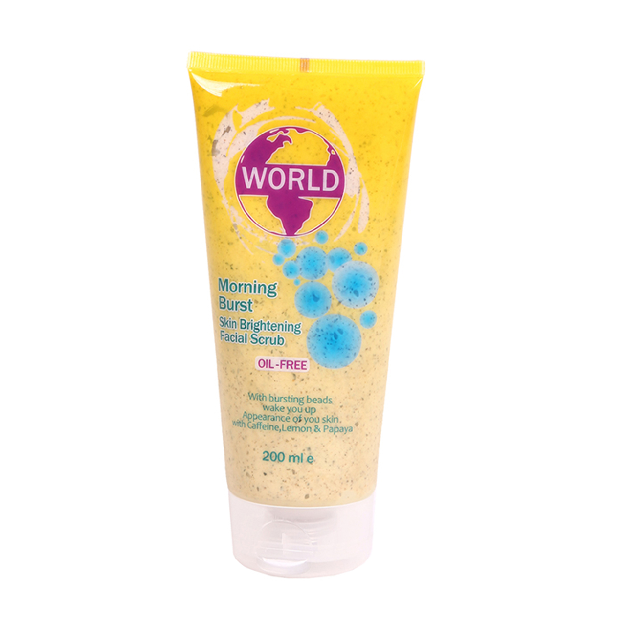 اسکراب لایه بردار پوست ورد مدل morning burst حجم 200 میلی لیتر