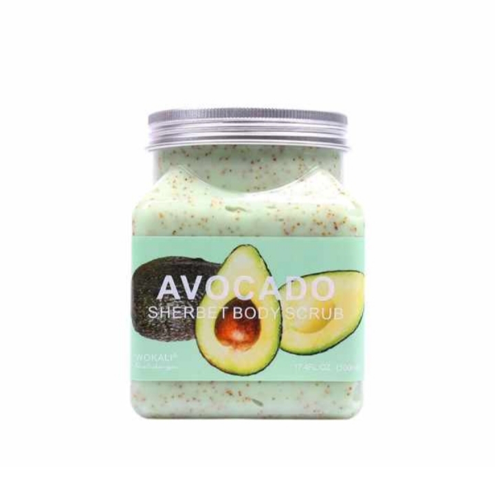 اسکراب لایه بردار پوست وکالی مدل avocado حجم 350 میلی لیتر