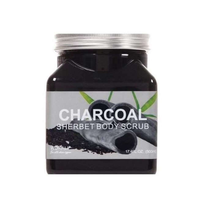 اسکراب لایه بردار پوست وکالی مدل charcoal حجم 500 میلی لیتر