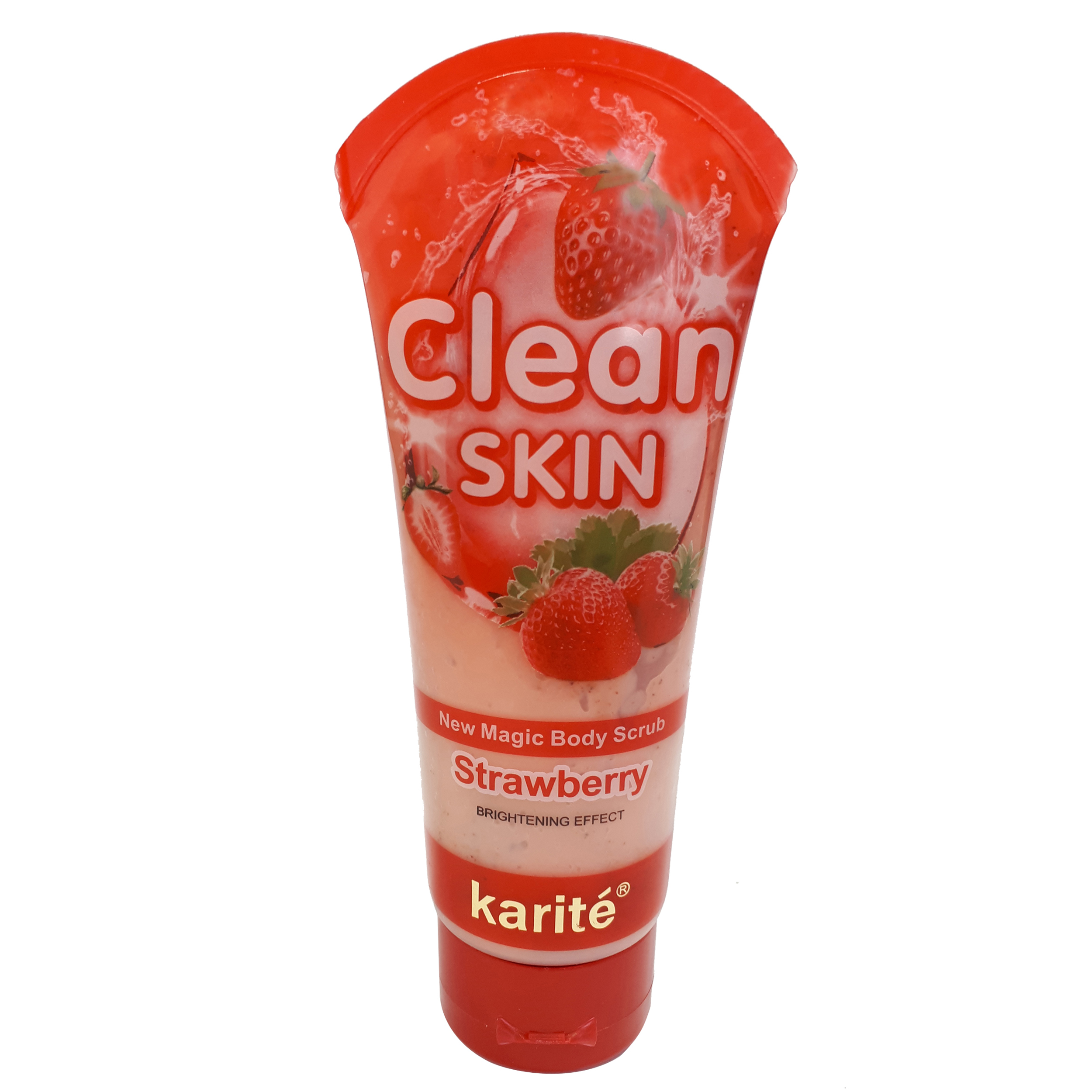 اسکراب لایه بردار پوست کاریته مدل strawberry حجم 110 میلی لیتر