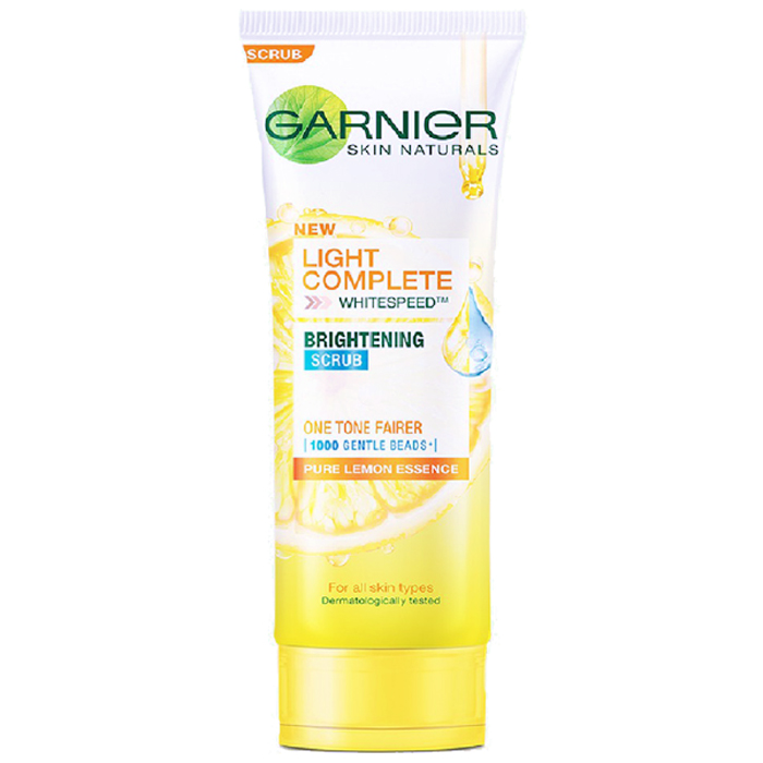 اسکراب لایه بردار پوست گارنیه مدل pure lemon حجم 100 میلی لیتر