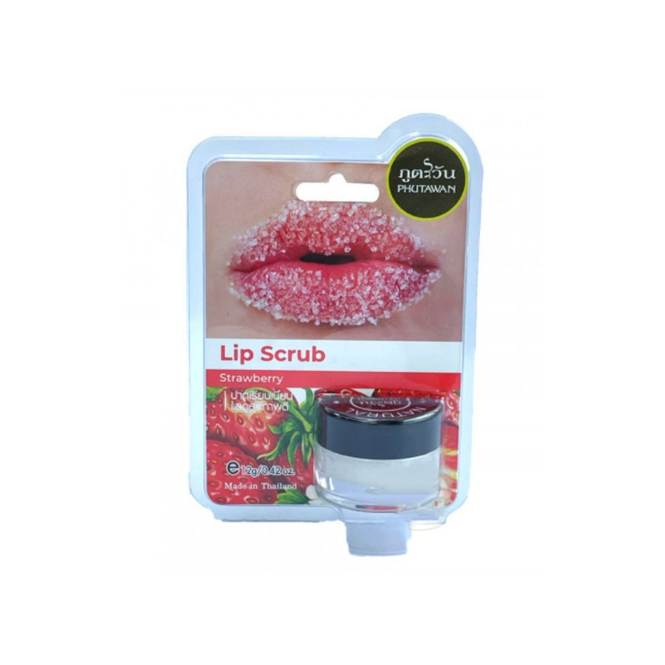 اسکراب لب فوتاوان مدل strawberry وزن 12 گرم