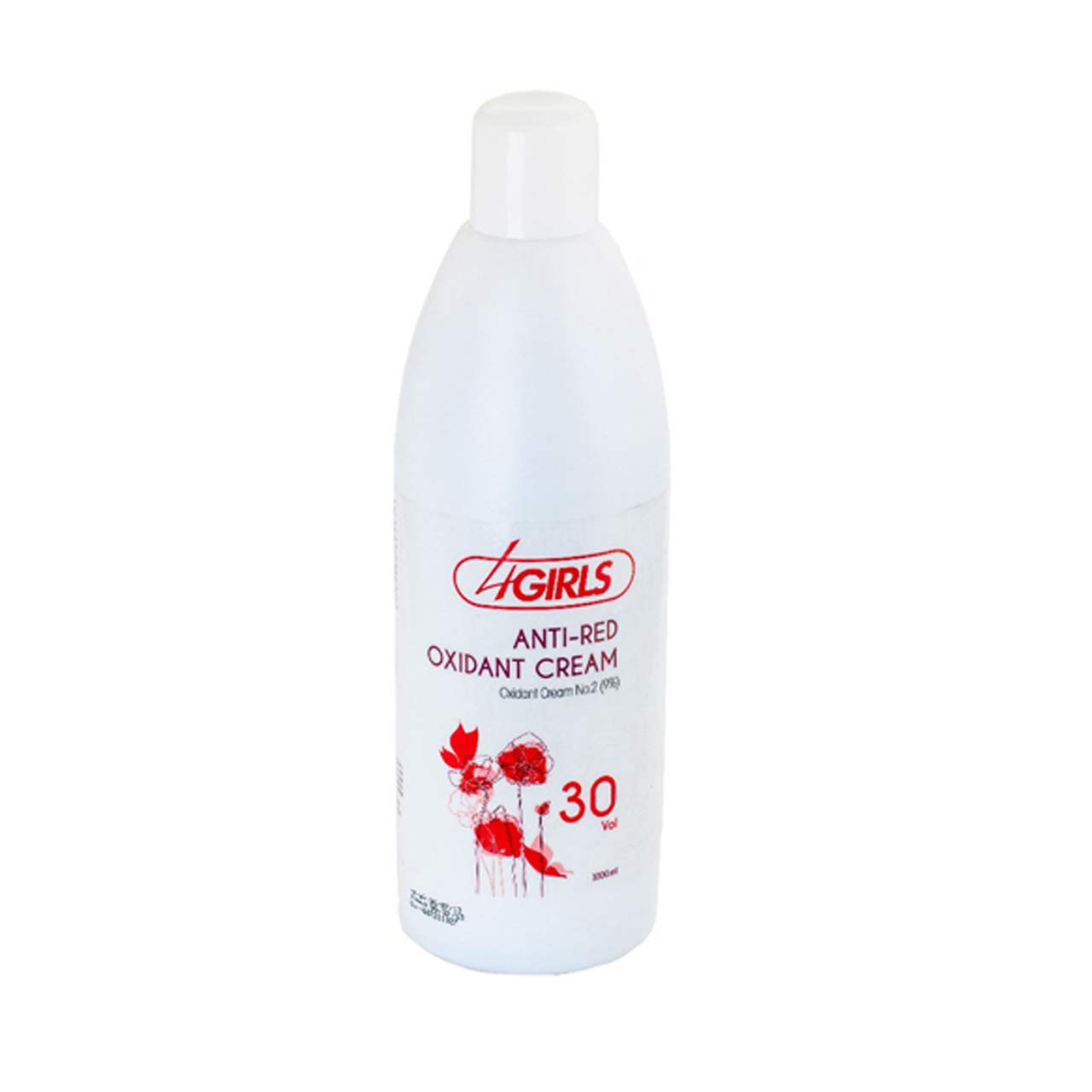 اکسیدان 4گیرلز 9 درصدی مدل anti red حجم 1000 میلی لیتر