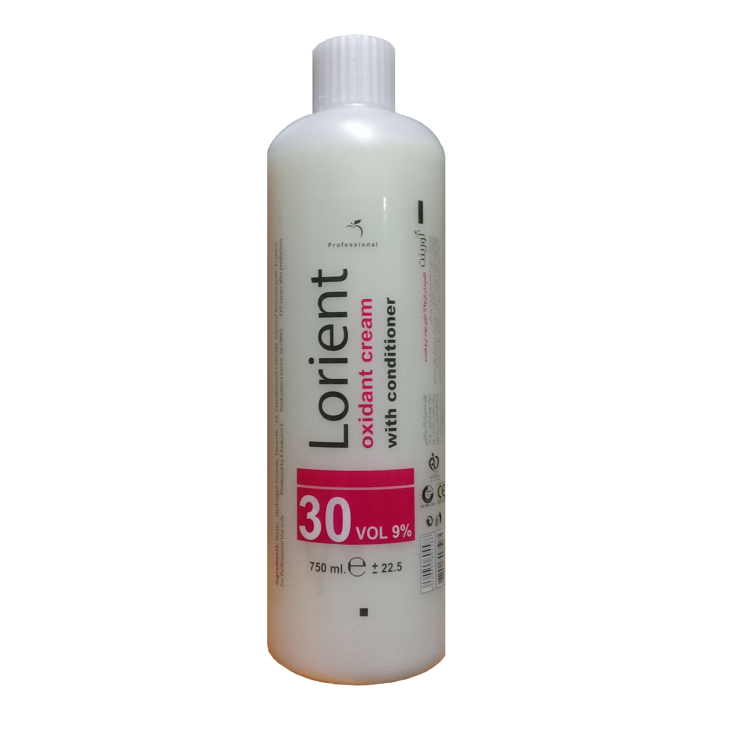 اکسیدان لورینت مدل with conditioner نه درصدی حجم 750 میلی لیتر