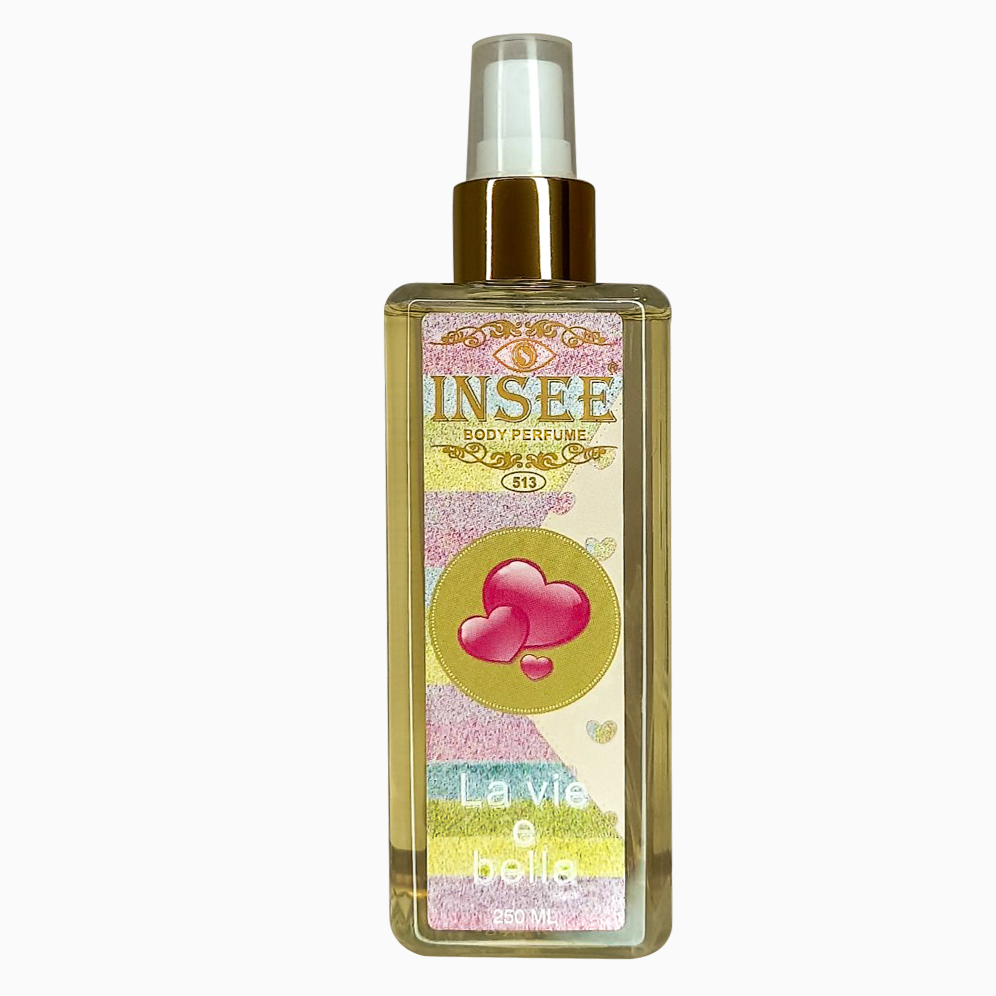 بادی اسپلش زنانه اینسی مدل lancome la vie est belle حجم 250 میلی لیتر