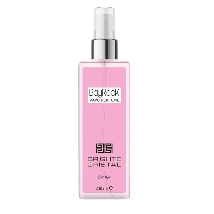 بادی اسپلش زنانه بایراک مدل brighte cristal حجم 200 میلی لیتر