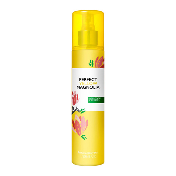 بادی اسپلش زنانه بنتون مدل perfect yellow magnolia حجم 236 میلی لیتر