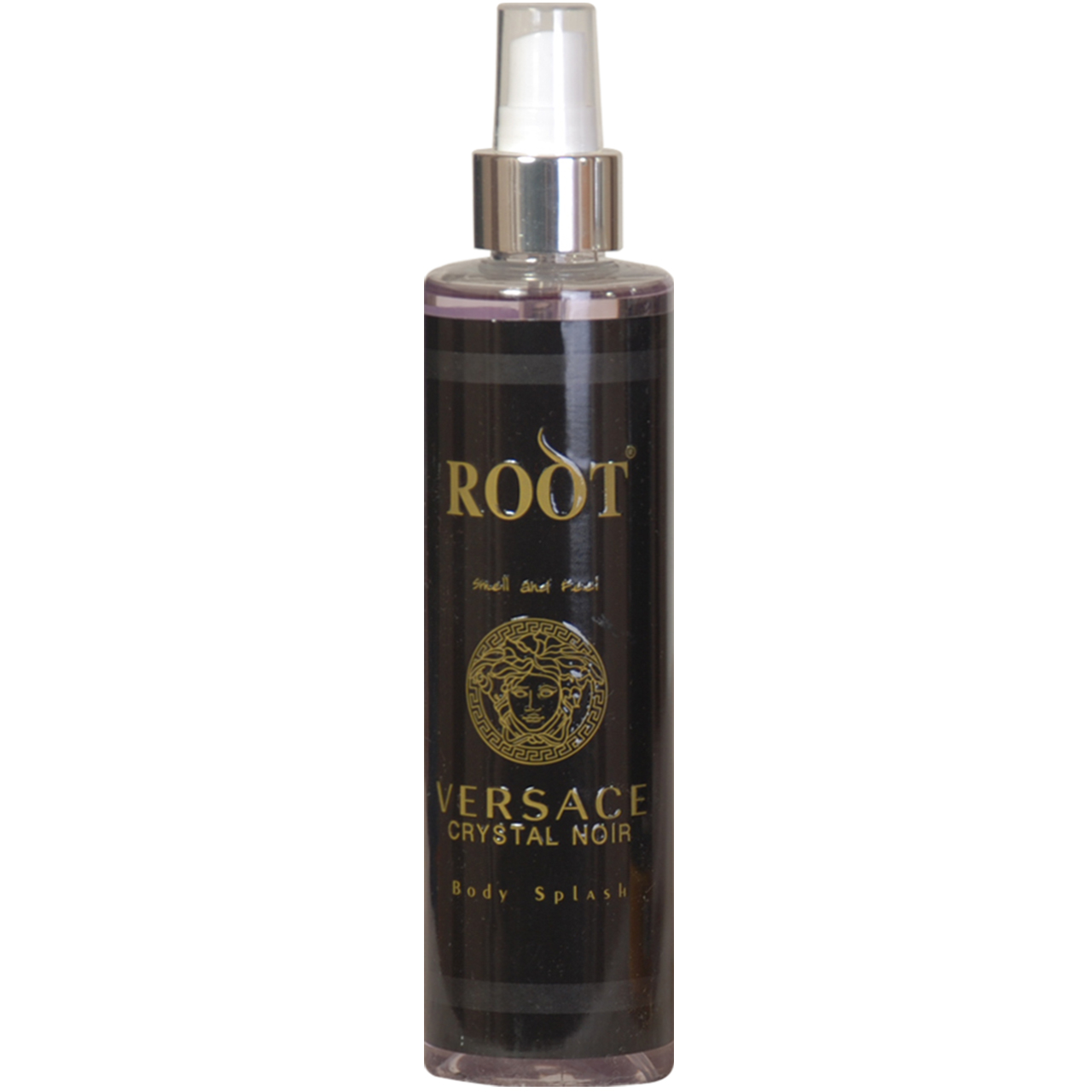 بادی اسپلش زنانه روت مدل versace crystal noir حجم 200 میلی لیتر