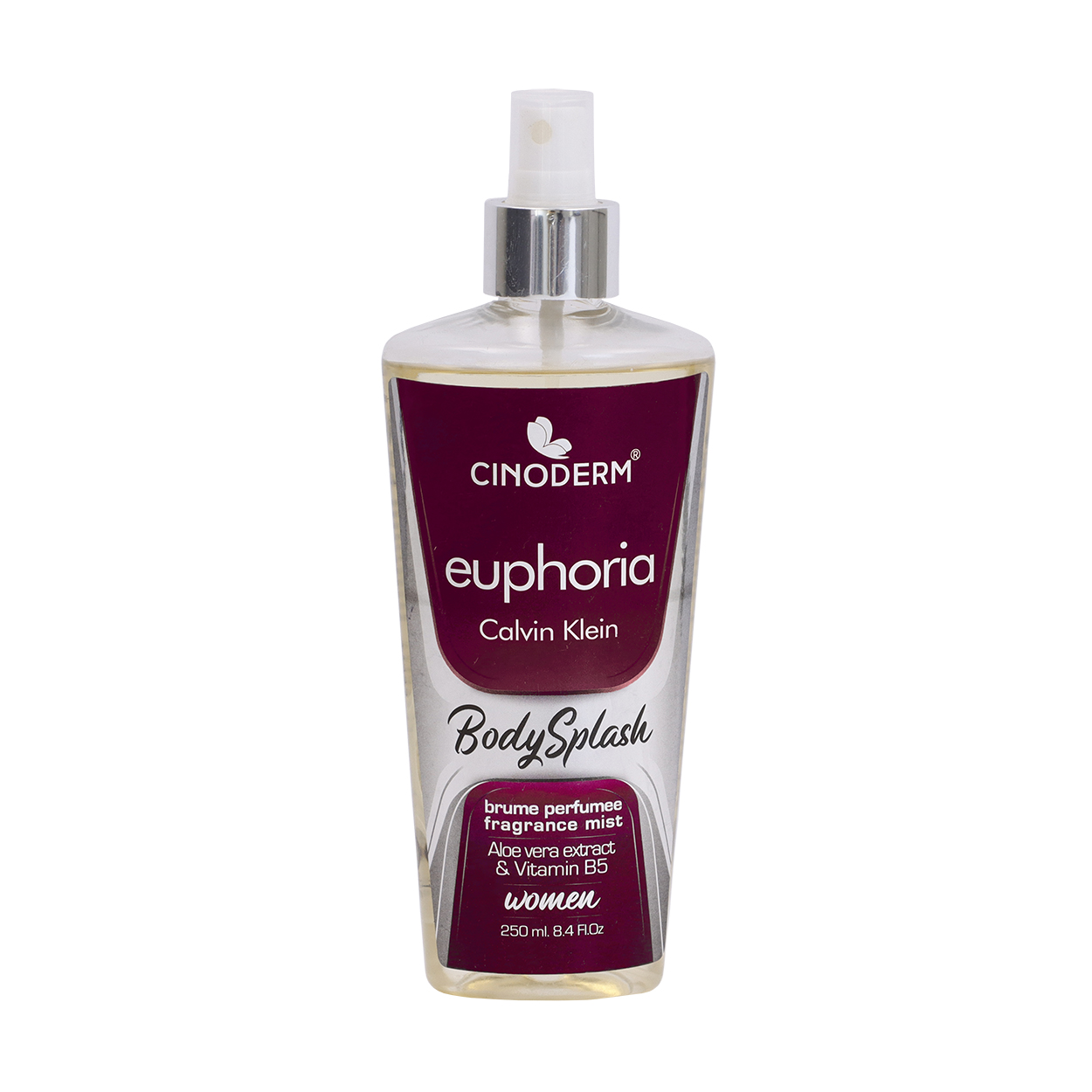 بادی اسپلش زنانه سینودرم مدل calvin klein euphoria حجم 250 میلی‌لیتر