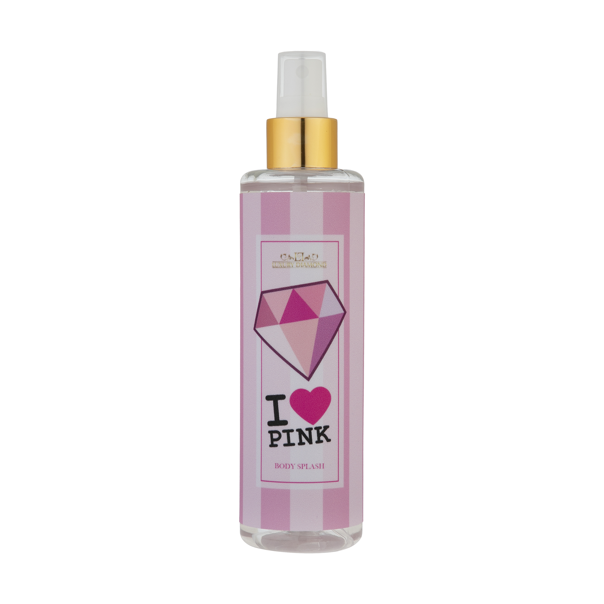 بادی اسپلش زنانه لاکچری دایموند مدل pink حجم 250 میلی لیتر