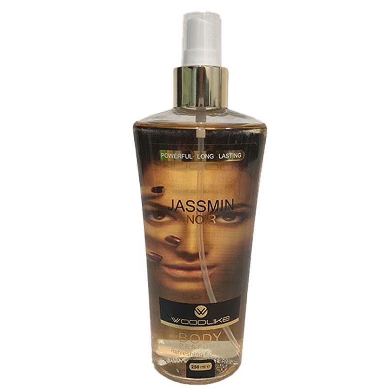 بادی اسپلش زنانه وودلایک مدل bvlgari jassmin noir حجم 250 میلی لیتر
