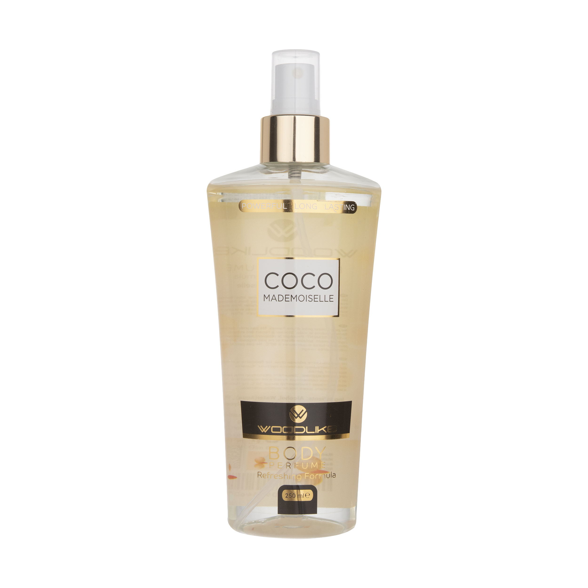 بادی اسپلش زنانه وودلایک مدل coco حجم 250 میلی لیتر