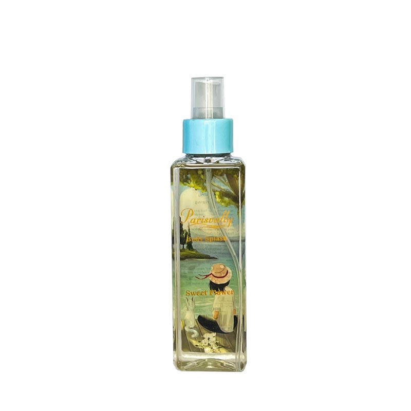 بادی اسپلش زنانه پاریسولی مدل sweet flower حجم 150 میلی لیتر