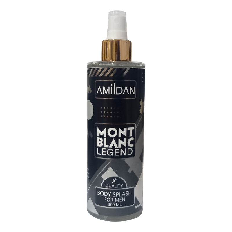 بادی اسپلش مردانه امیلدان مدل mont blanc legend حجم 300 میلی لیتر