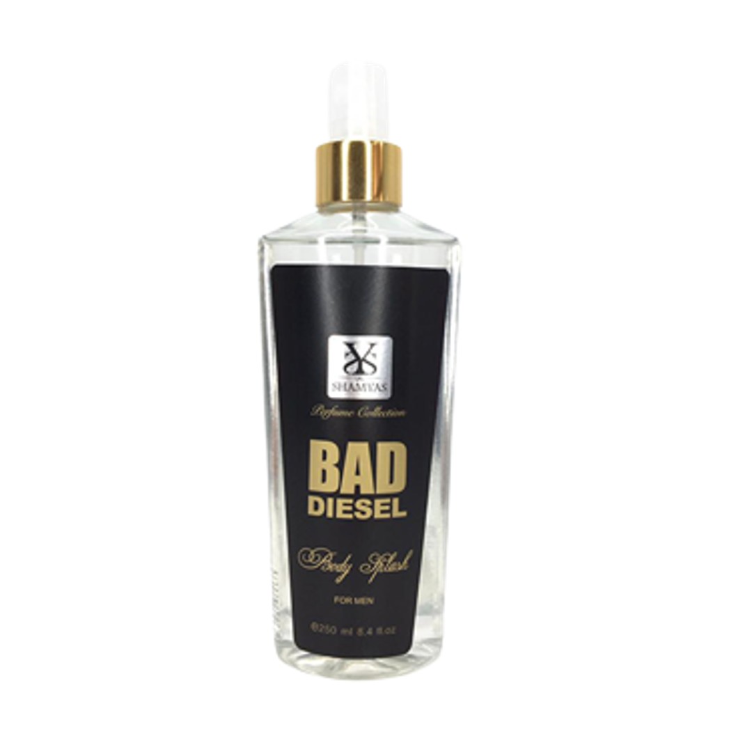 بادی اسپلش مردانه شمیاس مدل bad diesel حجم 250 میلی لیتر