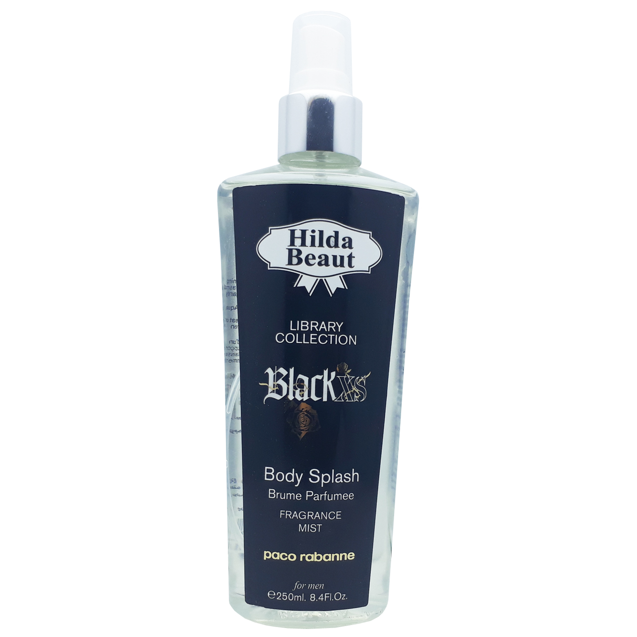 بادی اسپلش مردانه هیلدابیوت مدل black xs حجم 250 میلی لیتر
