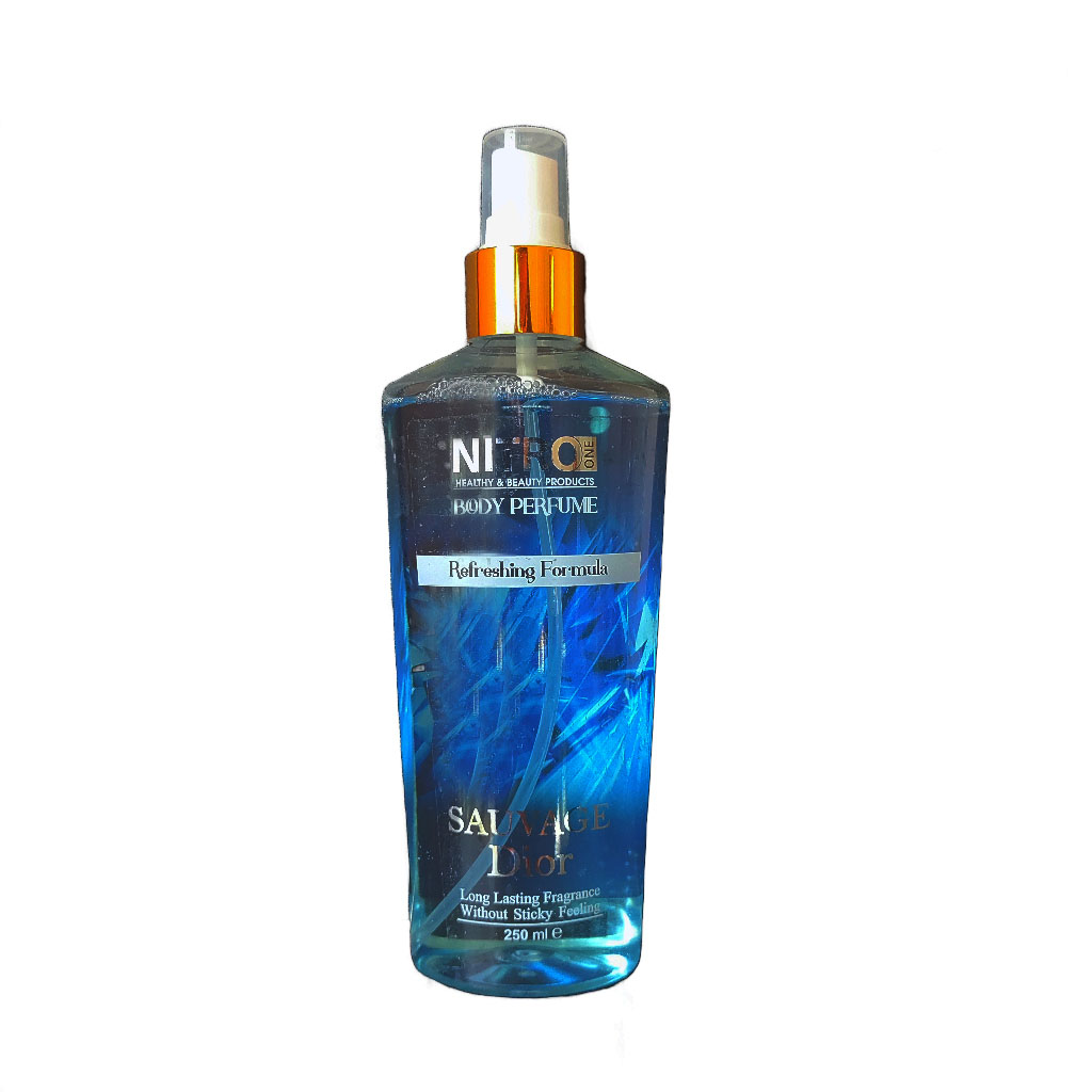 بادی اسپلش نیترو وان مدل sauvage dior حجم 250 میلی لیتر