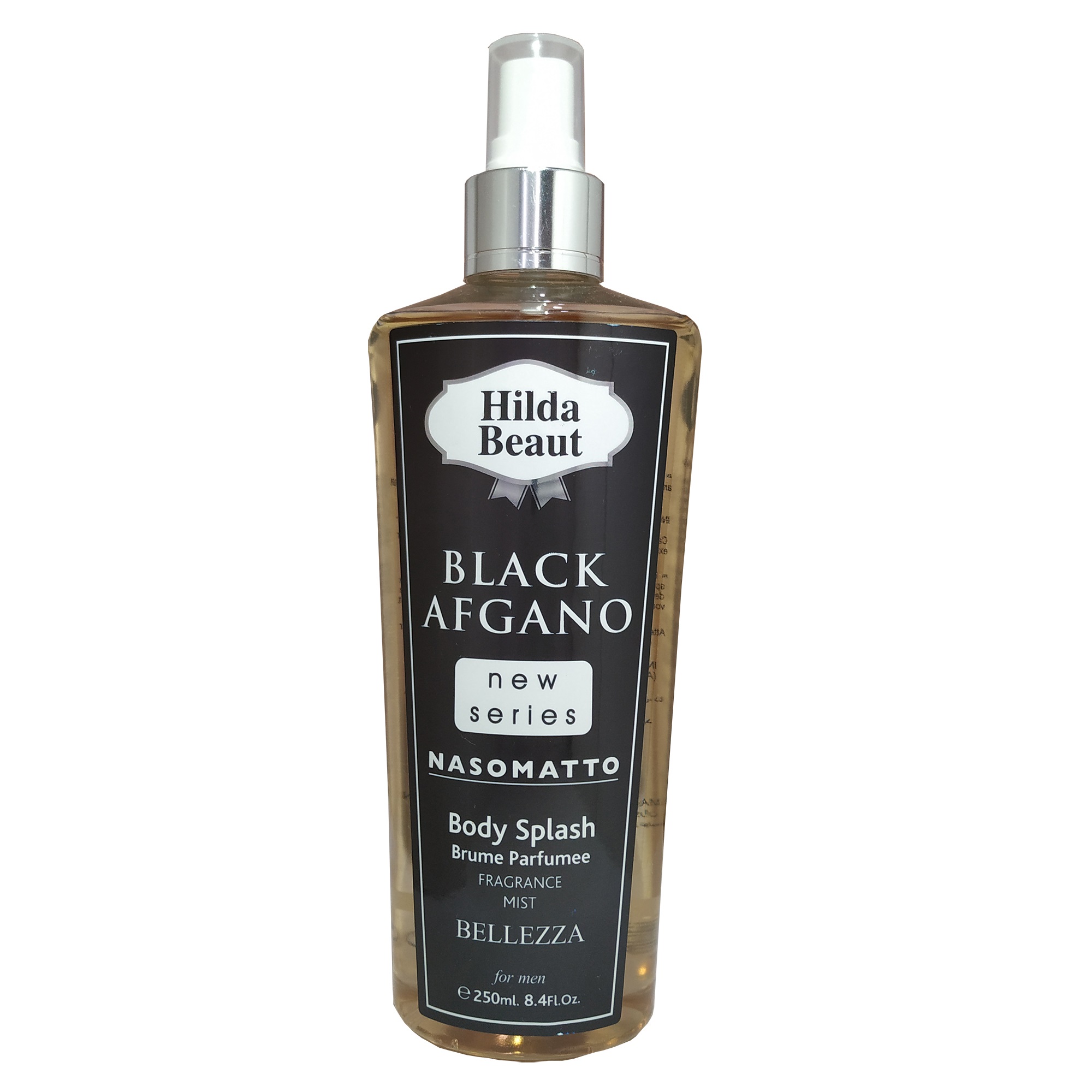 بادی اسپلش هیلدا بیوت مدل black afgano حجم 250 میلی لیتر