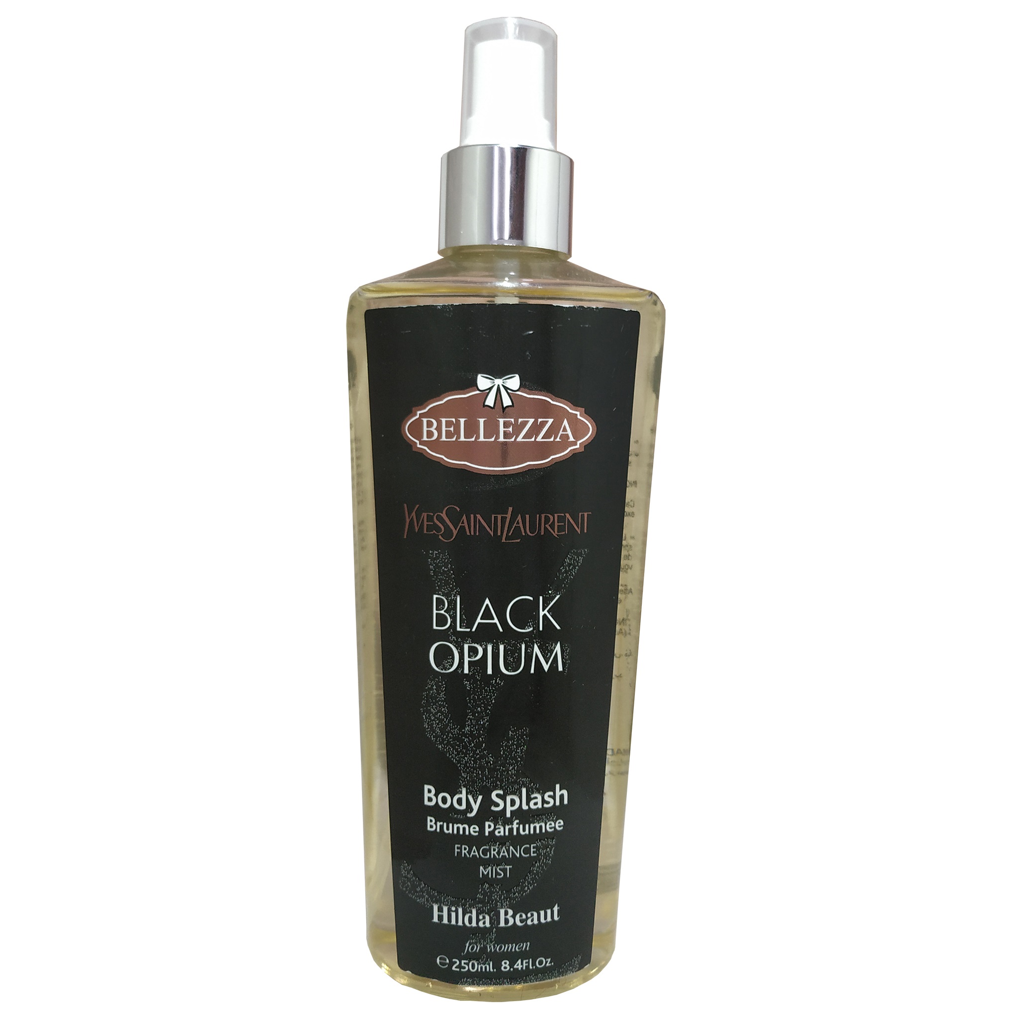بادی اسپلش هیلدا بیوت مدل black opium حجم 250 میلی لیتر