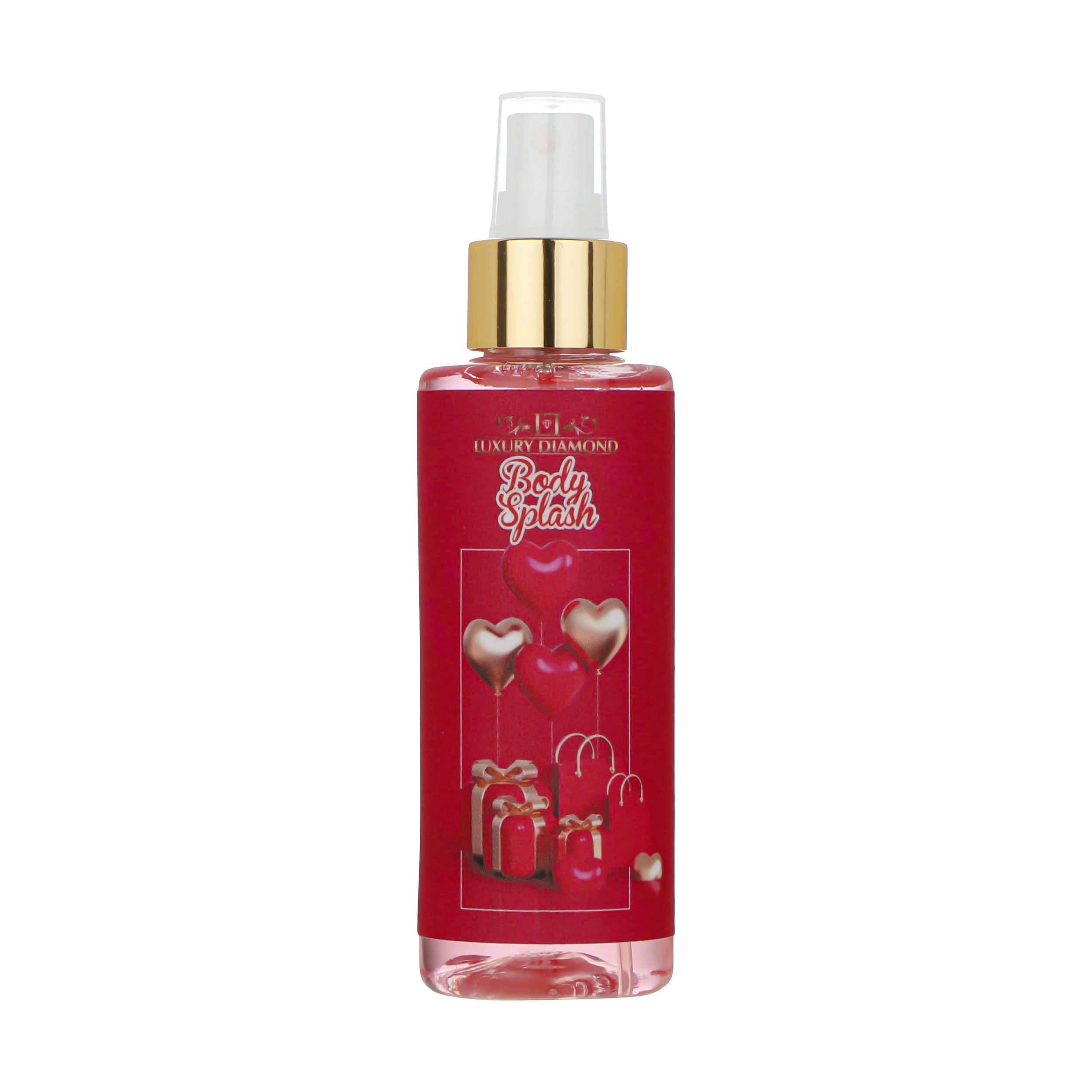 بادی اسپلش کودک لاکچری دایموند مدل red heart حجم 150 میلی لیتر