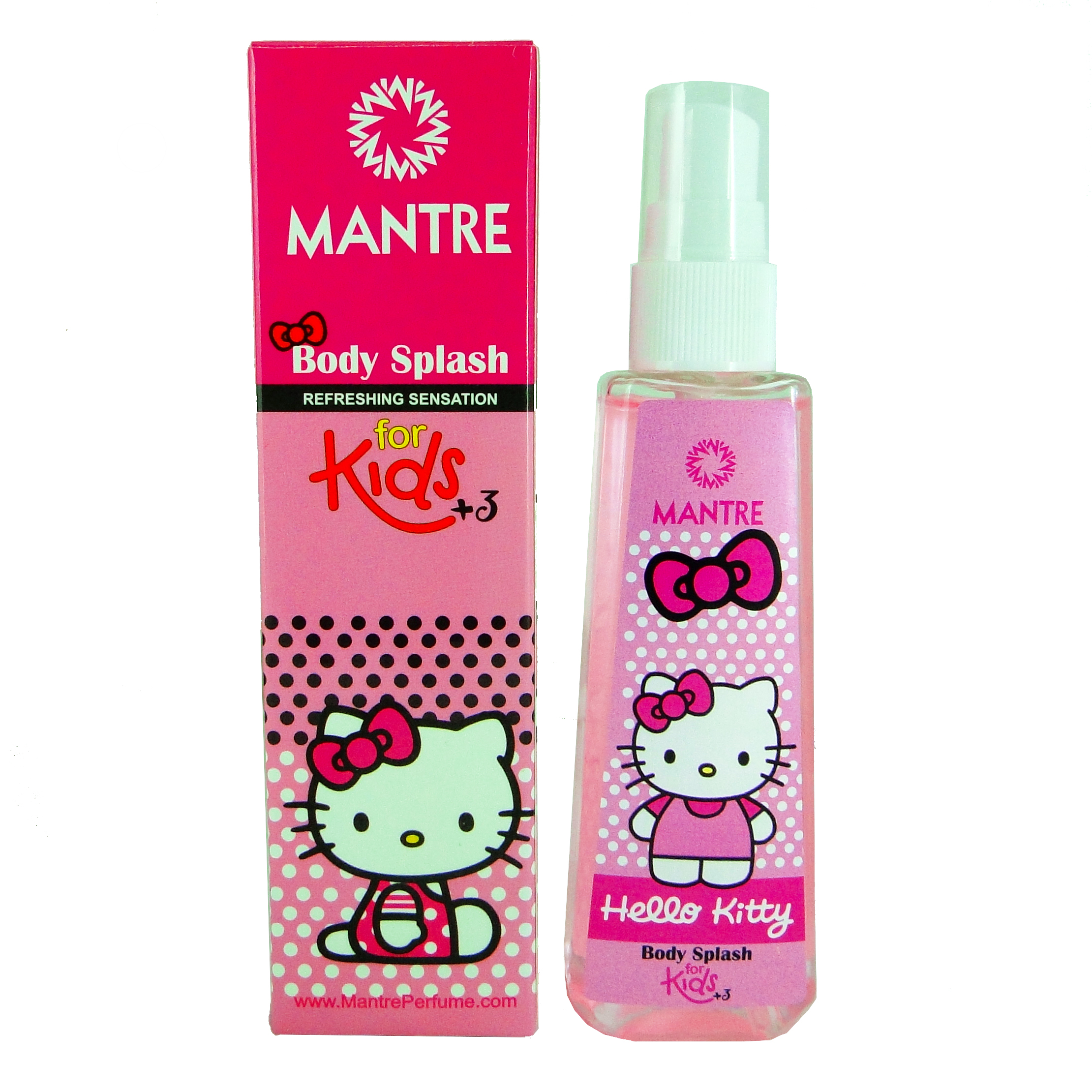 بادی اسپلش کودک مانتره مدل kitty حجم 150 میلی لیتر