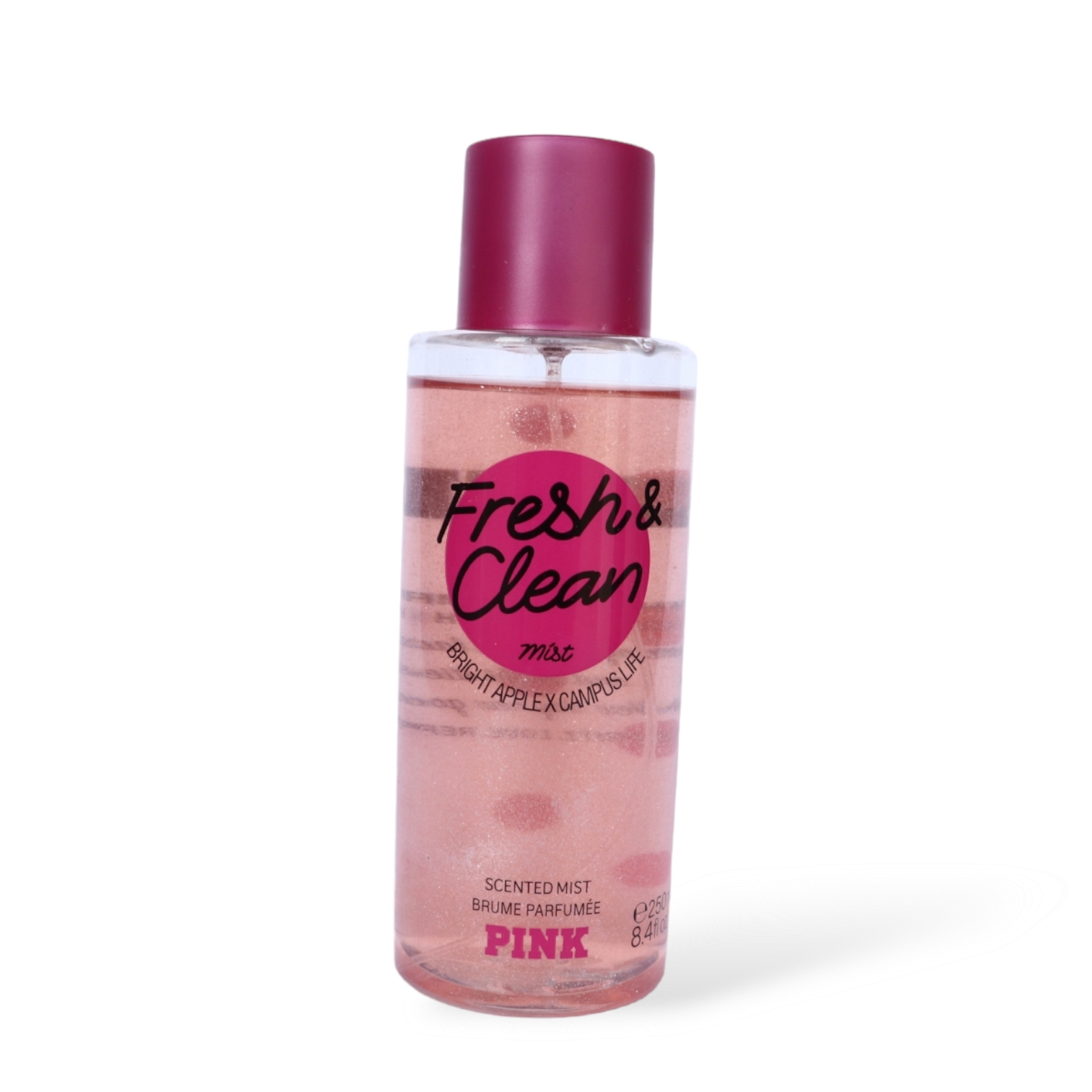 بادی میست زنانه پینک مدل fresh clean حجم 250 میلی لیتر
