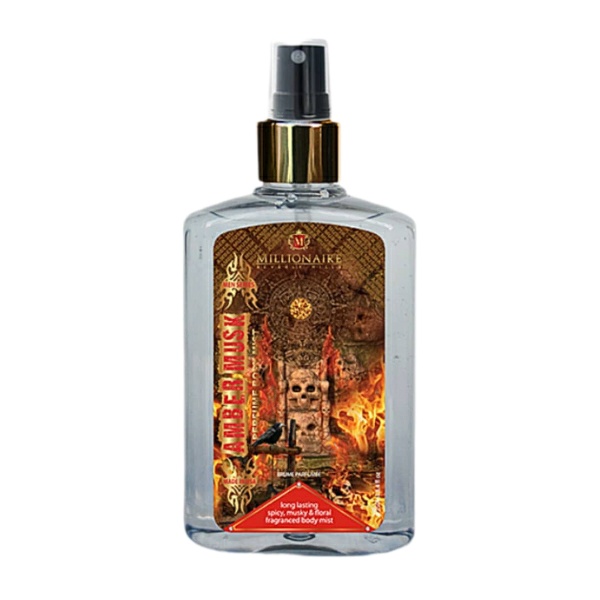 بادی میست مردانه میلیونر بورلی هیلز مدل amber musk حجم 250 میلی لیتر