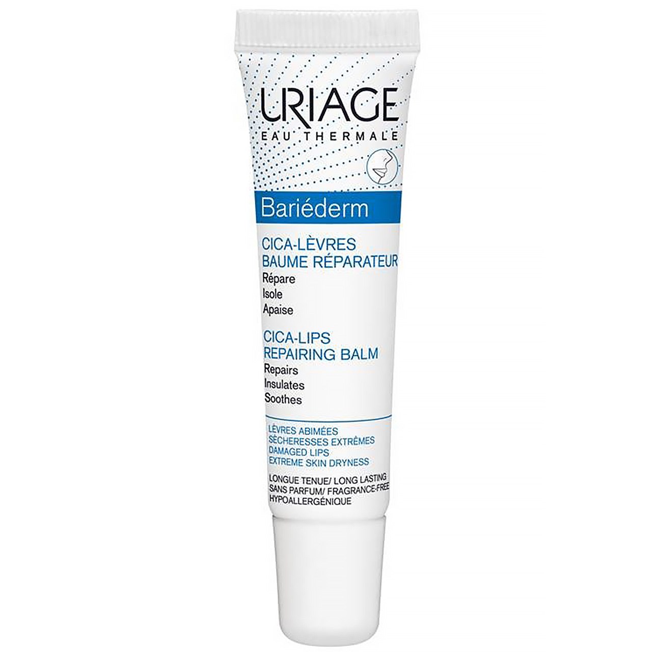 بالم ترمیم کننده لب اوریاژ سری bariederm مدل cica lips حجم 15 میلی لیتر