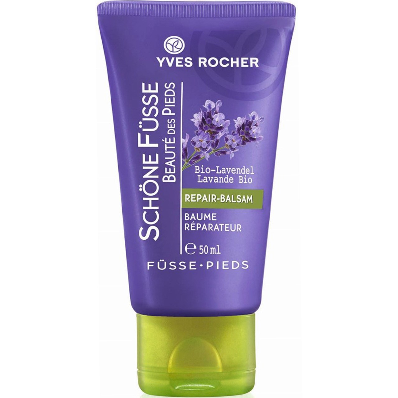 بالم ترمیم کننده پا ایو روشه سری pretty feet مدل lavender حجم 50 میلی لیتر