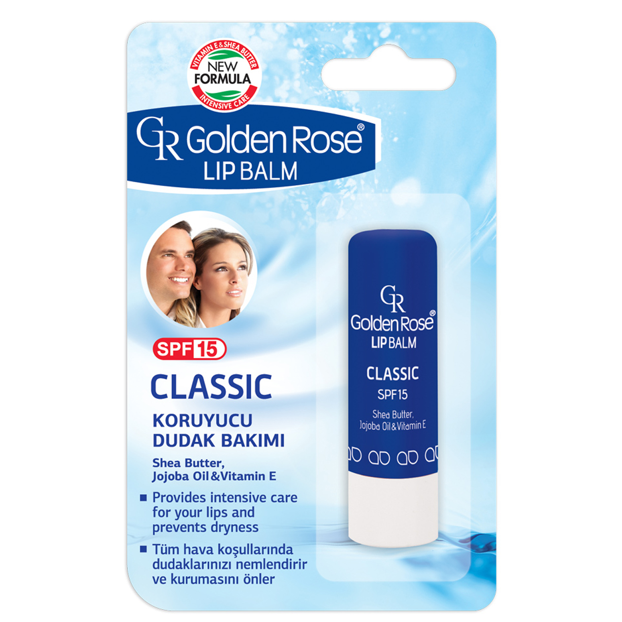 بالم لب گلدن رز مدل classic shine حجم 5 میلی لیتر