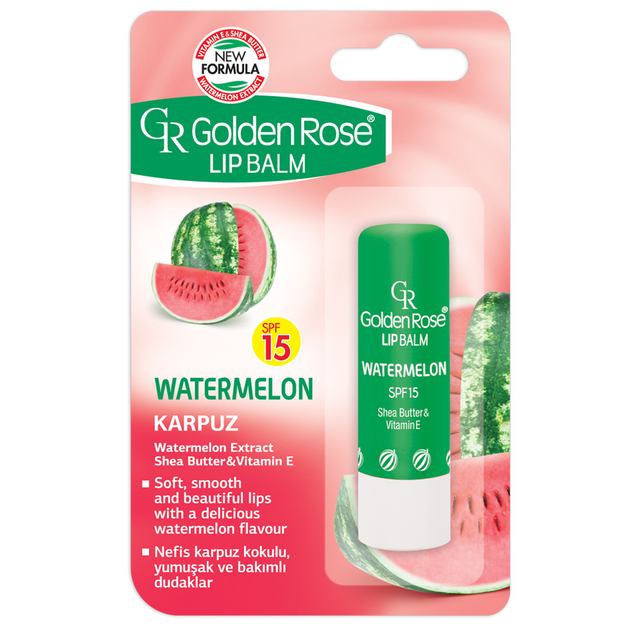 بالم لب گلدن رز مدل watermelon shine حجم 5 میلی لیتر