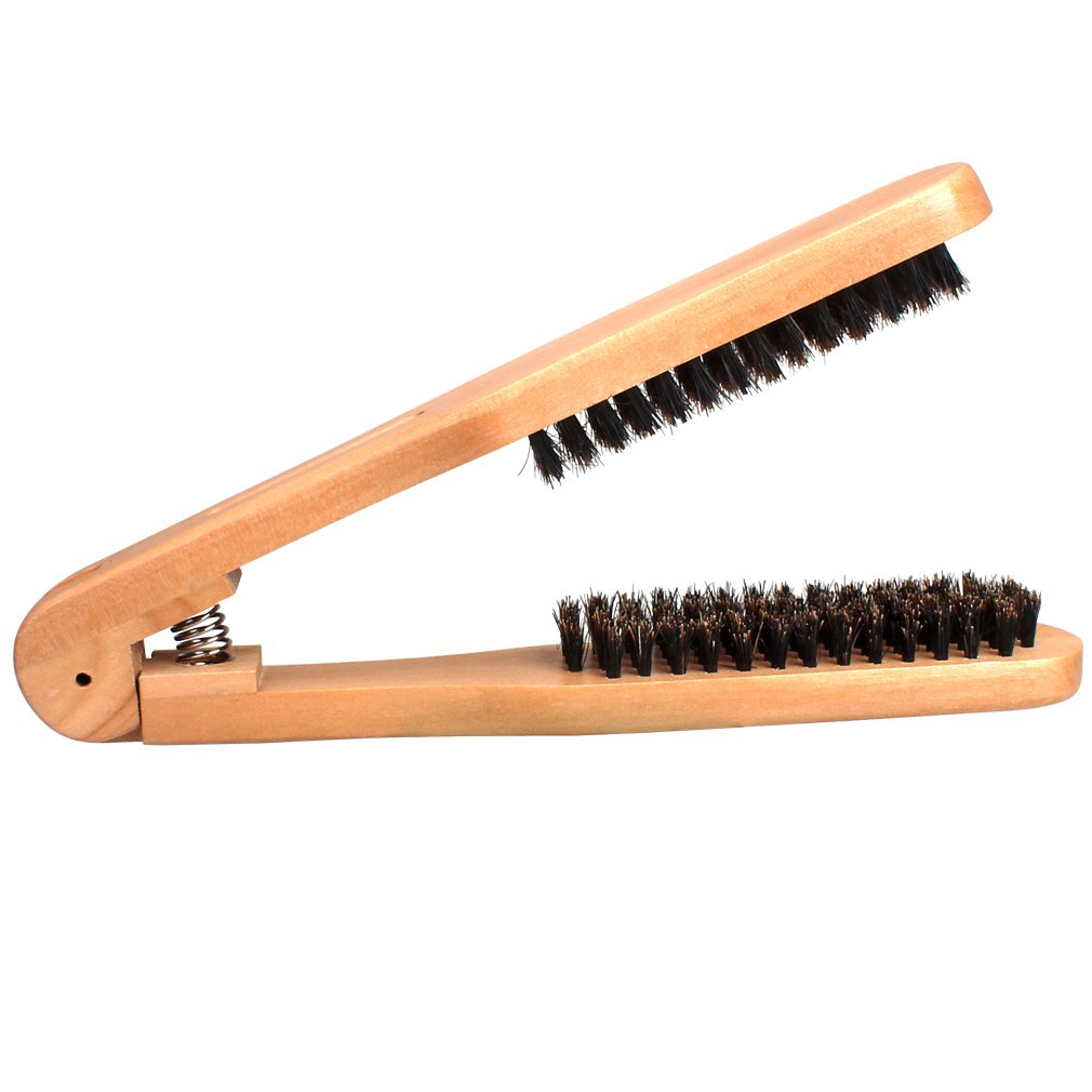 برس کراتین مو مدل چوبی کد k23ix