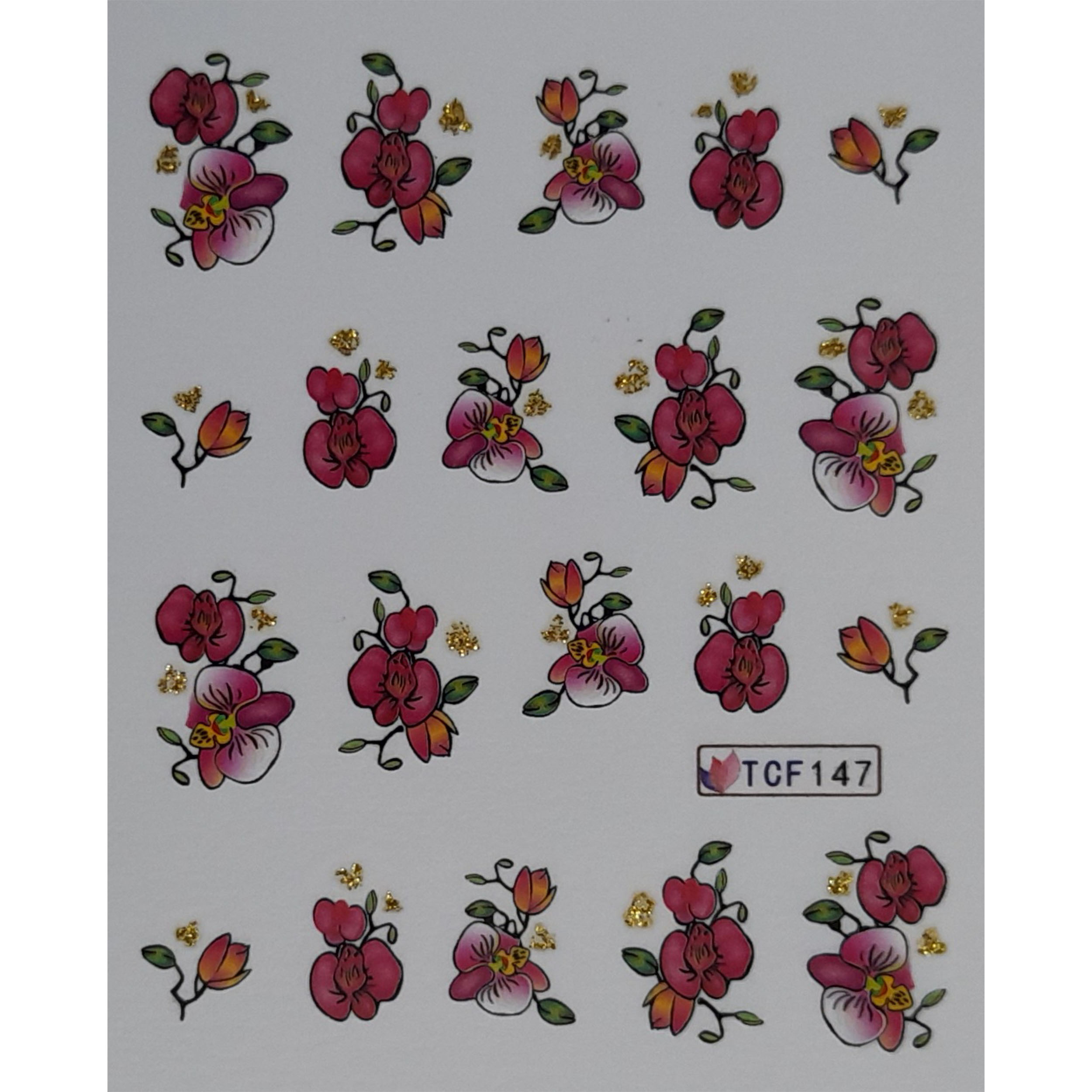 برچسب لنز ناخن کد l306