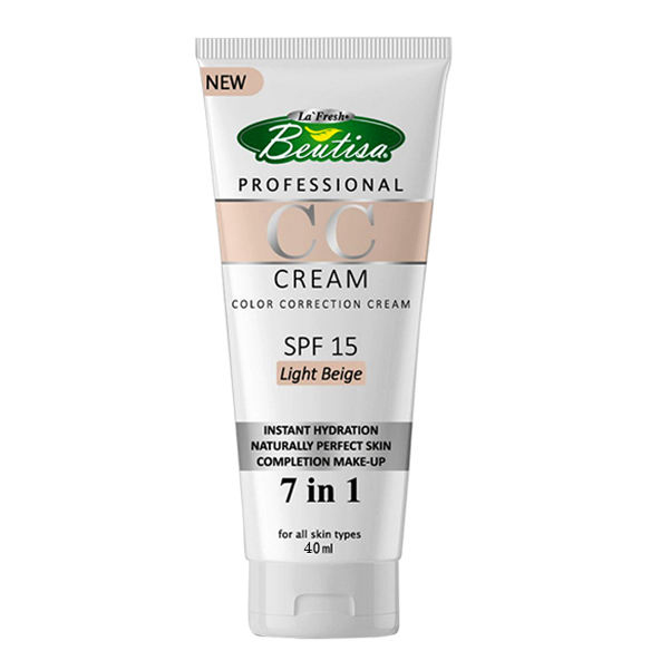تثبیت کننده آرایش بیوتی سا مدل professional light beige حجم 40 میلی لیتر