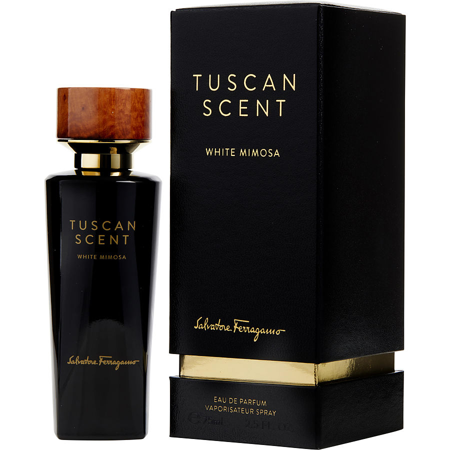 تستر ادو پرفیوم سالواتوره فراگامو مدل tuscan scent white mimosa حجم 75 میلی لیتر