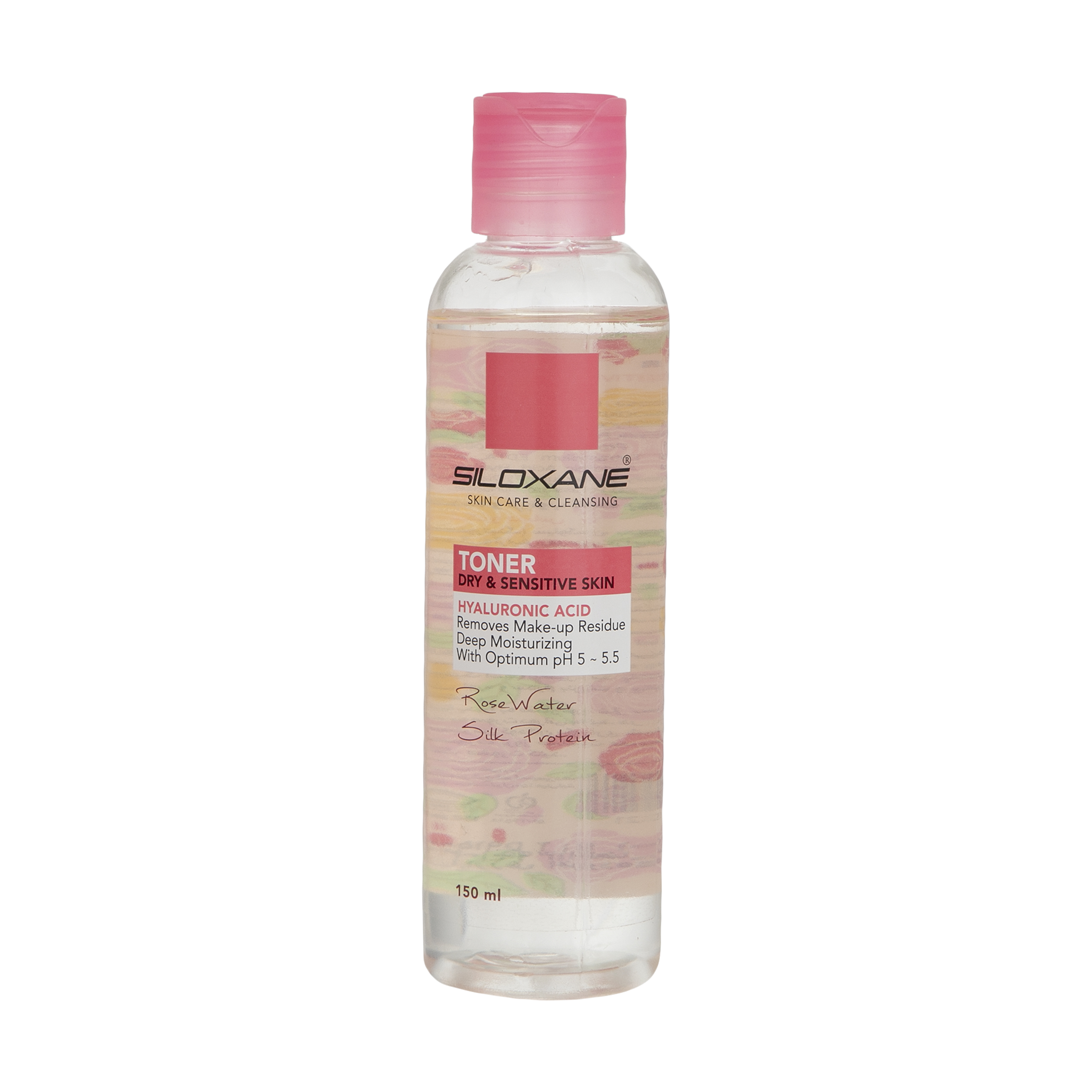 تونر صورت سیلوکسان مدل rose water حجم 150 میلی لیتر