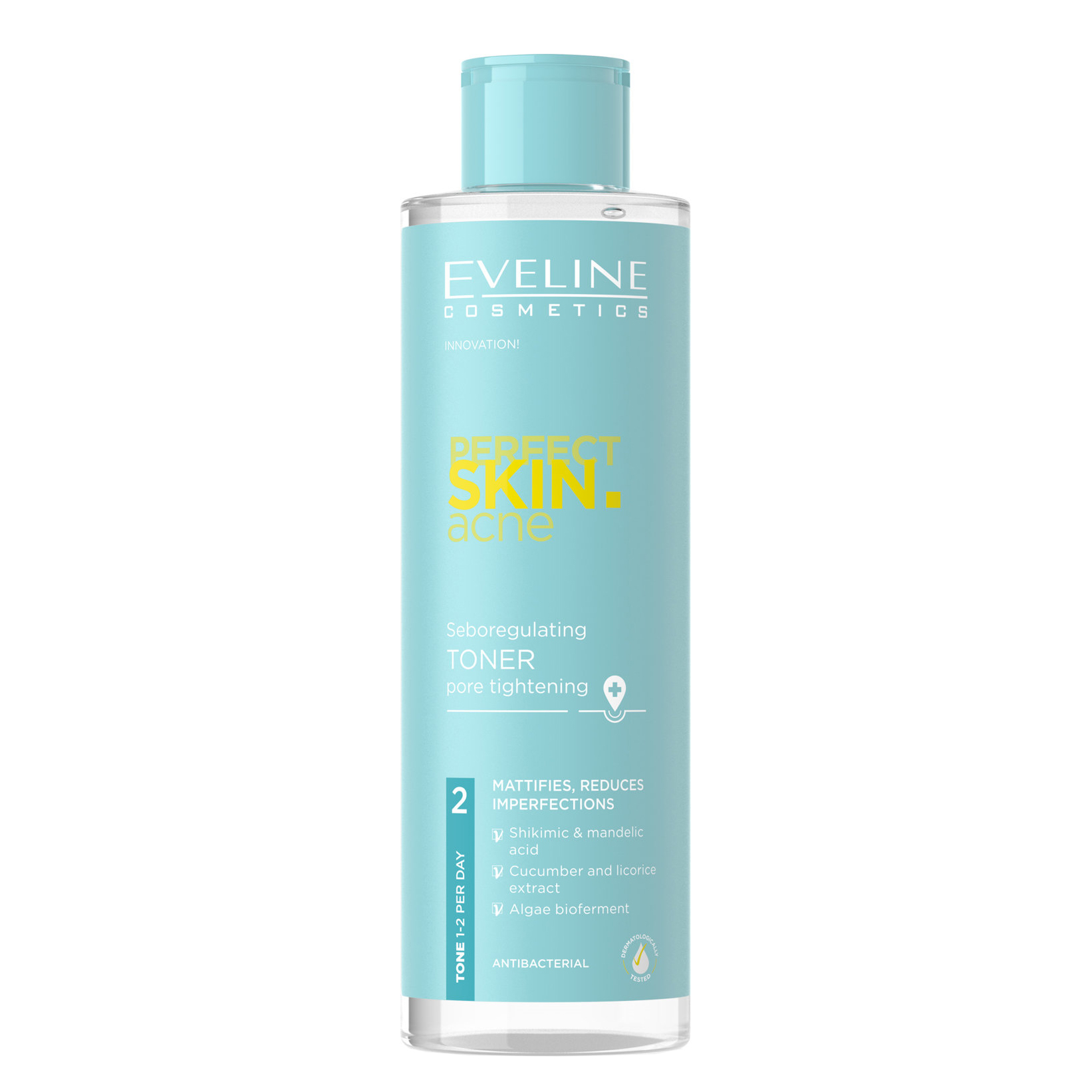 تونر ضدجوش اولاین مدل perfect skin حجم 200 میلی لیتر