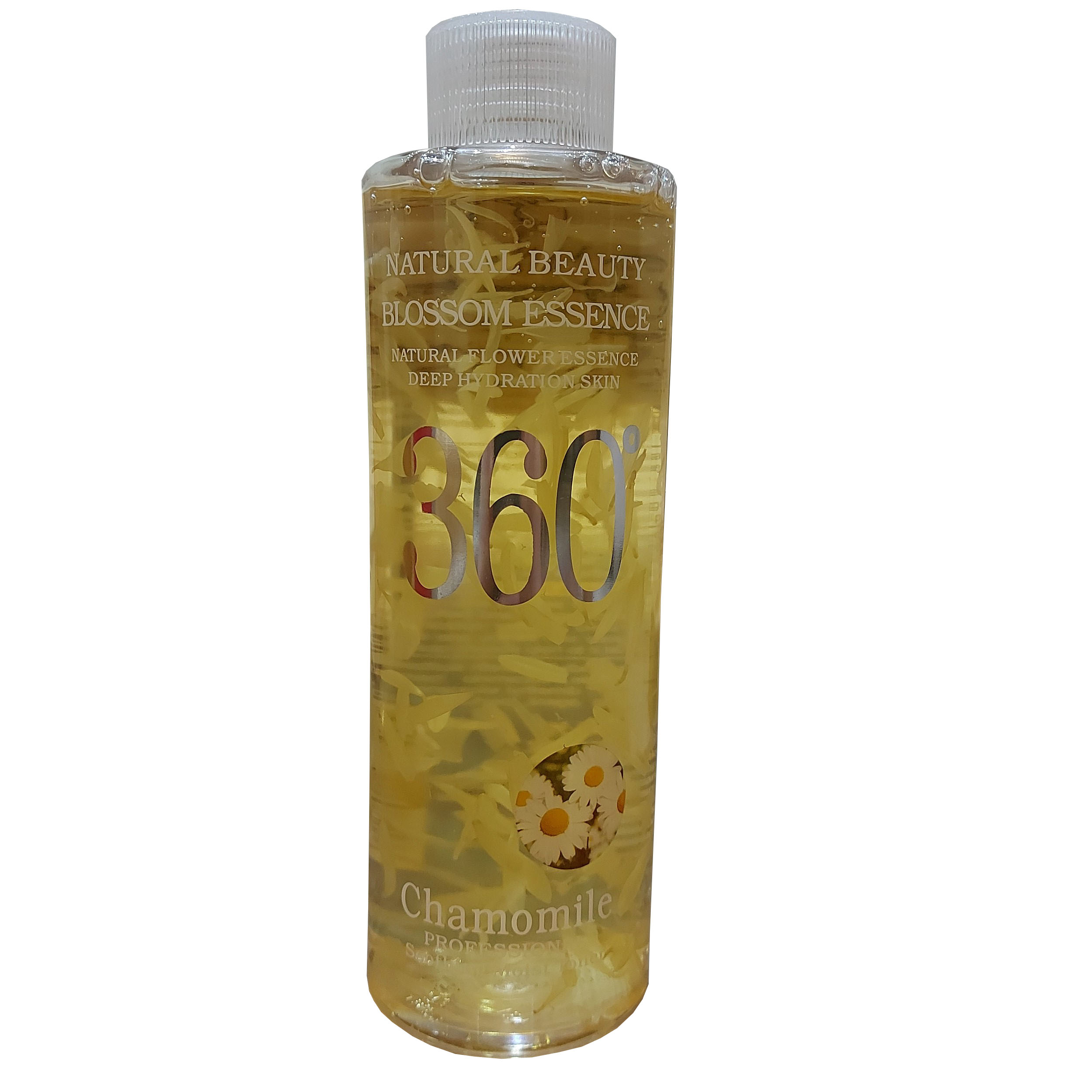 تونر پاک کننده آرایش صورت 360 مدل chamomile حجم 500 میلی لیتر