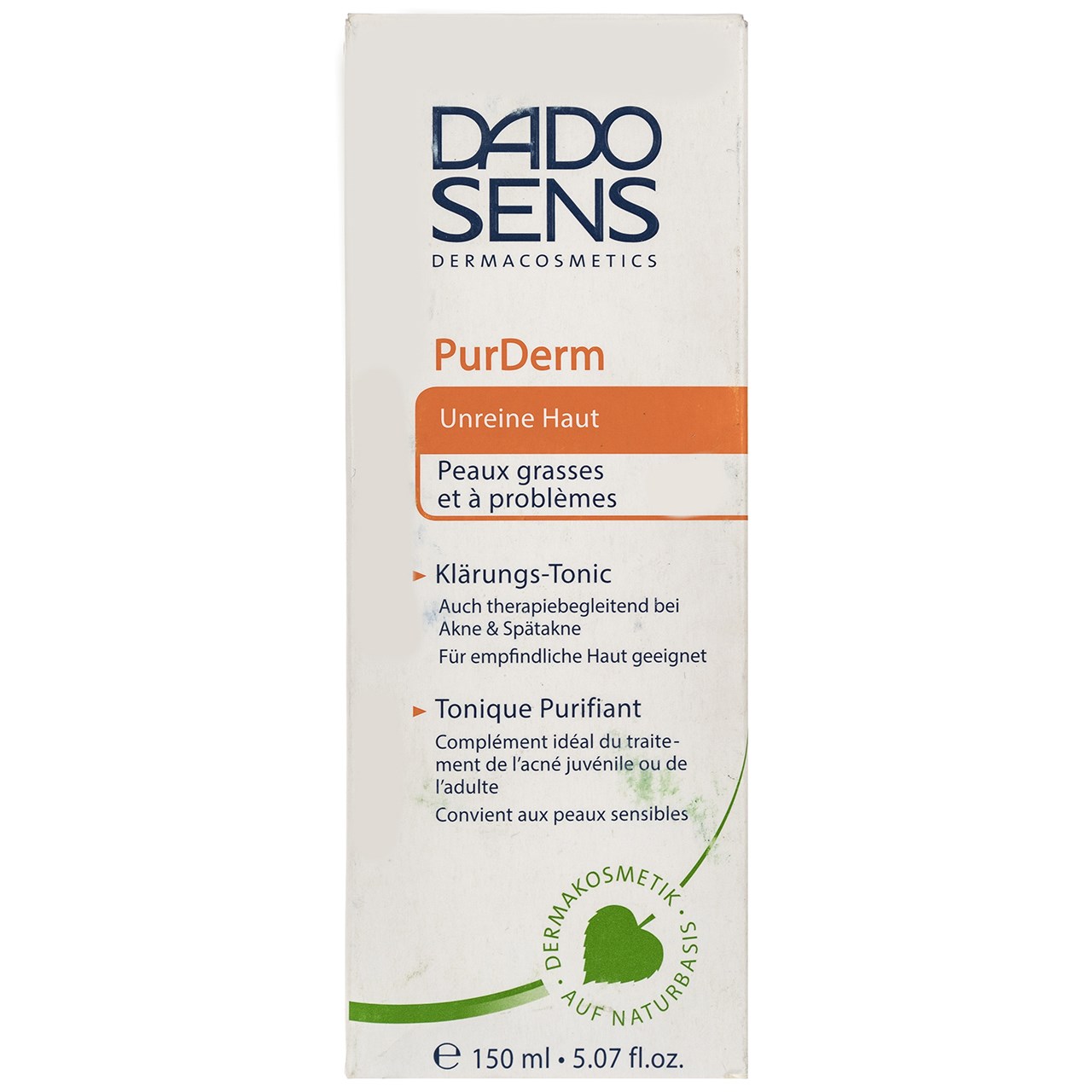 تونر پاکسازی ددوسنس سری purderm حجم 150 میلی‌لیتر