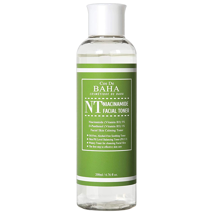تونر کاز دی باها مدل niacinamide حجم 200 میلی لیتر