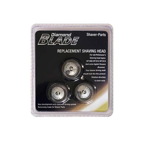 تیغ و شبکه مدل diamond blade shaver