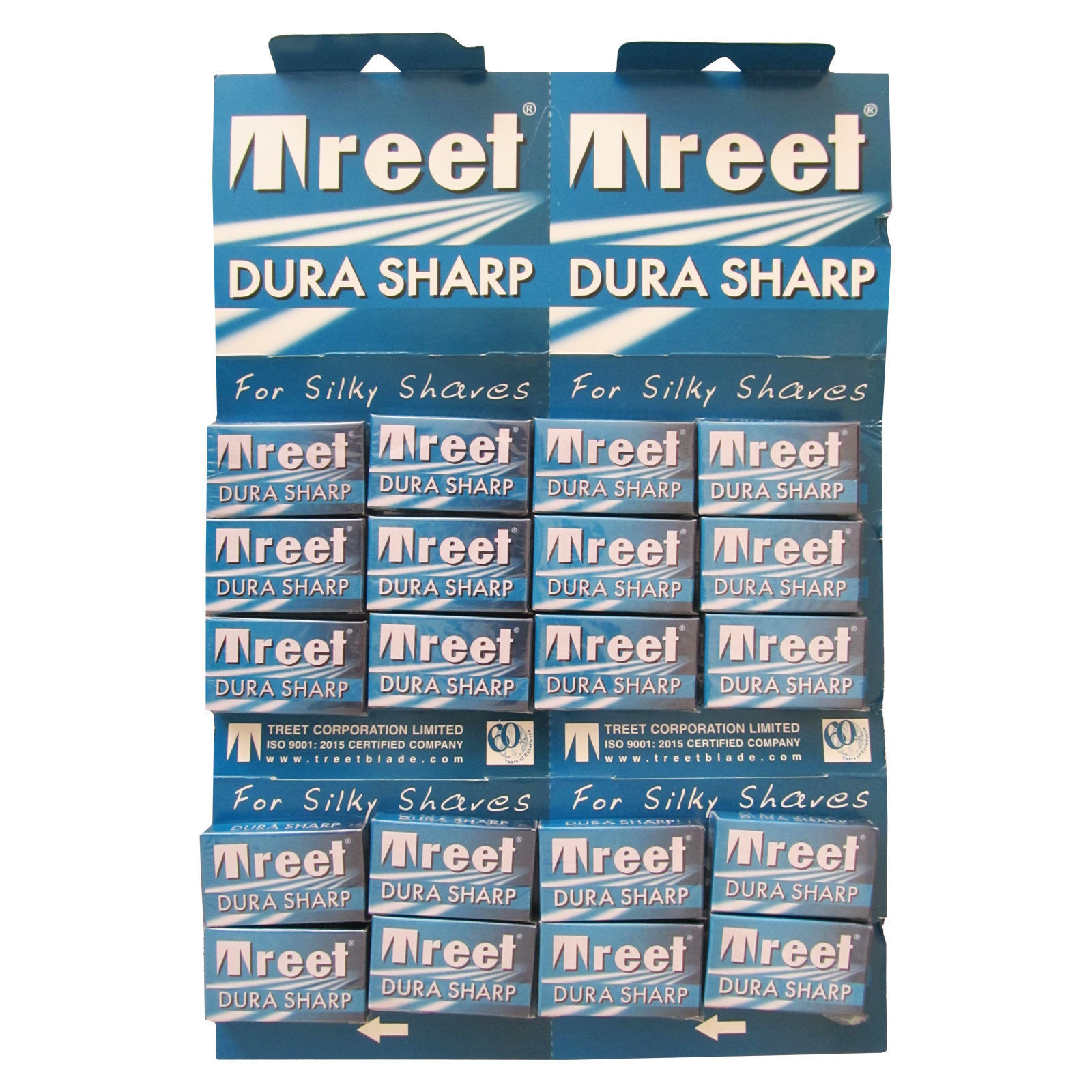 تیغ یدک تریت مدل dura sharp بسته 20 عددی