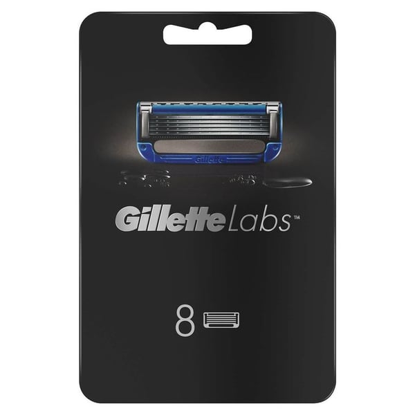 تیغ یدک ژیلت مدل labs heated razor بسته 8 عددی