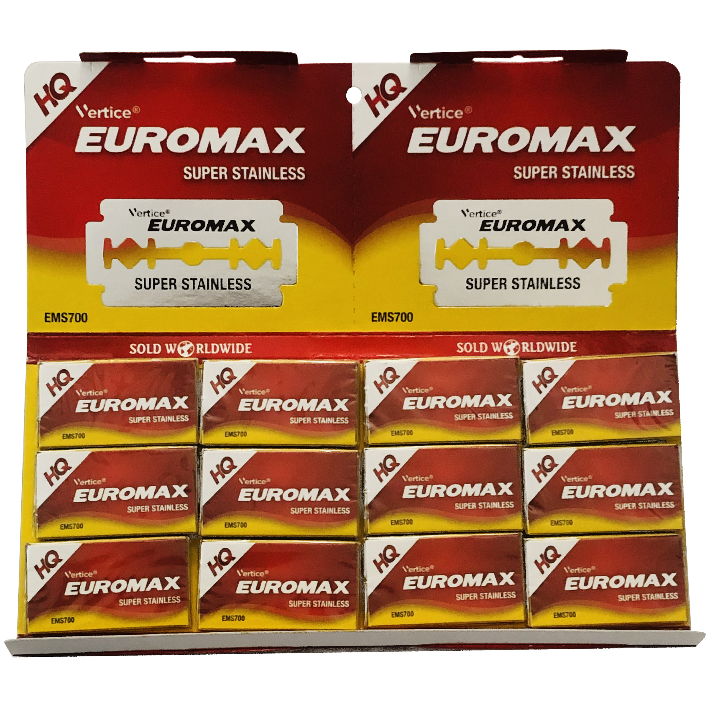 تیغ یدک یورومکس کد ems700 بسته 60 عددی