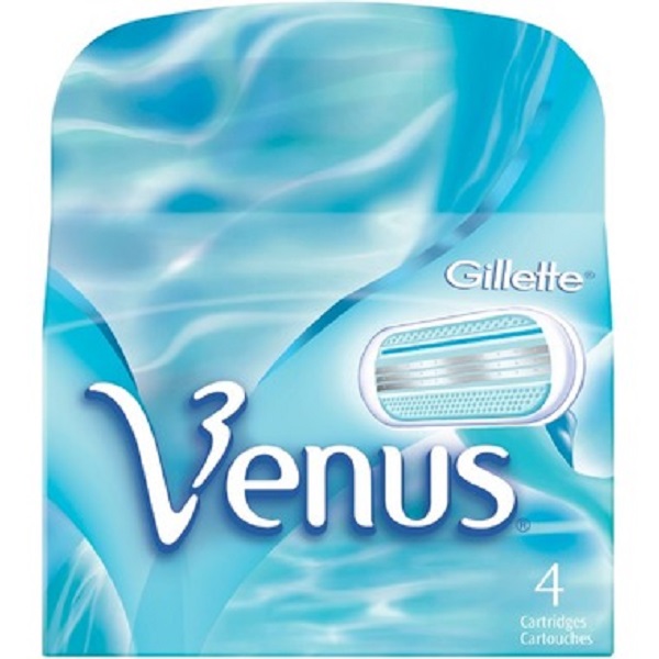 تیغ یدک ‏ژیلت مدل venus بسته 4 عددی
